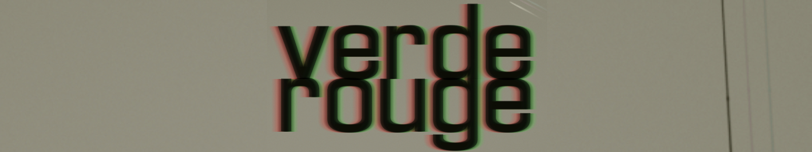 Verde Rouge Banner